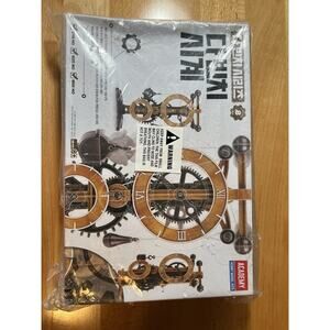 Da Vinci Machines Series 8 Clock Academy Hobby Model Kit #18177 New SEALED Leo